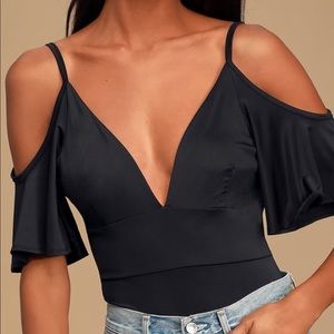 Lulu’s black bodysuit